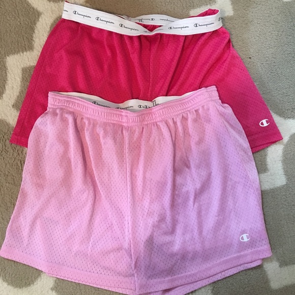 Light Pink Champions Mesh Shorts | Poshmark